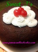 Jamaican black cake small 8in